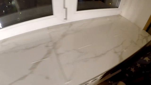 Подоконник из керамогранита своими руками за один день. смотреть онлайн