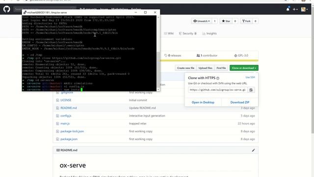Introduction To Running Live Relaxation Simulations Using Ox-serve.