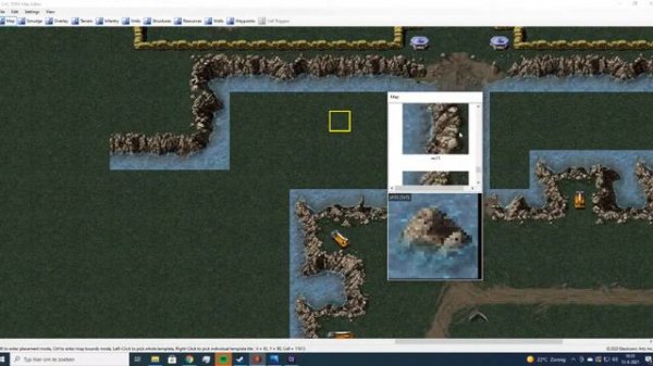 Command and conquer Remastered Map Editor 1