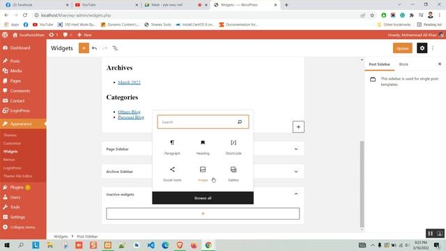 Website with Wordpress & Theme Customization | Class 6 | Robot Balok смотреть онлайн