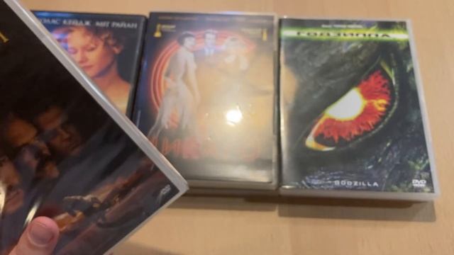 Распаковка DVD дисков. Пополнение коллекции фильмов #27 смотреть онлайн