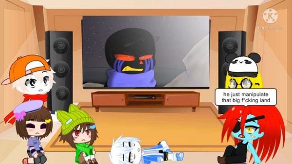 Undertale React to ERROR!SANS VS ERROR404 (REQUEST)