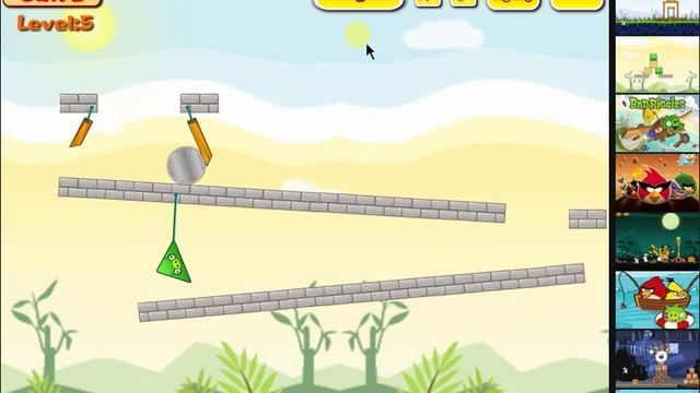 Angry Birds Pigs Out Review ( Stage 1-5) смотреть онлайн