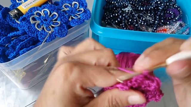 Asa Tejida a Crochet En Punto Espiga Para Bolsos Tejidos смотреть онлайн