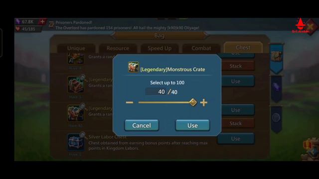 Chest Opening Exchange Extravaganza Lords Mobile! Got Purple Glowing Halo and Queen Venom F2P смотреть онлайн