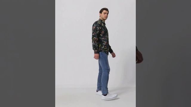 Рубашка "Пиктограммовая" смотреть онлайн