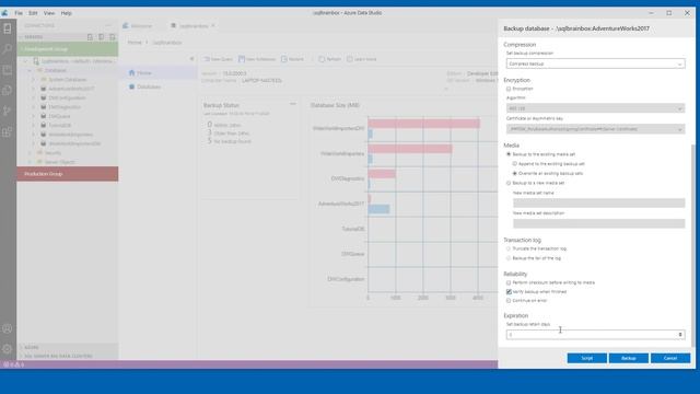 Database Backup and Restore using Azure Data Studio | Azure Data Studio Tutorial смотреть онлайн