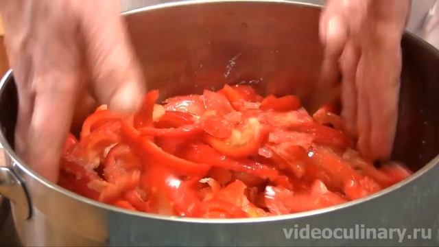 Лёгкий Салат из болгарского перца - Рецепт Бабушки Эммы смотреть онлайн