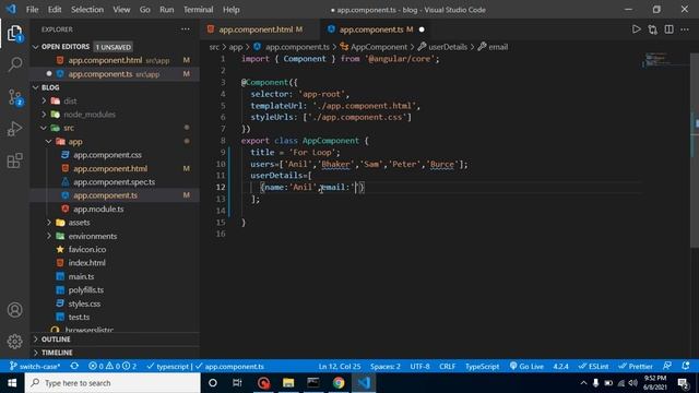Angular 12 tutorial in Hindi #18 For Loop | *ngFor смотреть онлайн