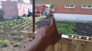 Беседка из поддонов + печь-барбекю своими руками.  Часть1.