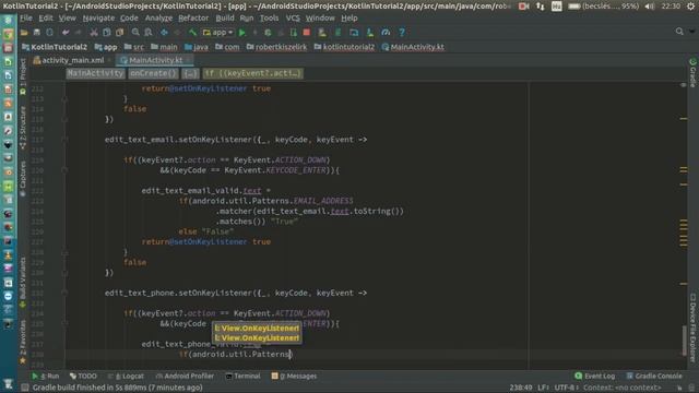Android Kotlin Usage Tutorial #019 - EditText - Phone смотреть онлайн