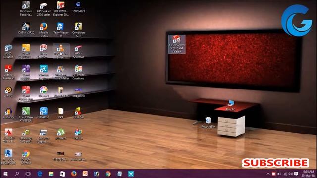 How to make beautiful classic 3D desktop background in windows xp/7/8/8.1/10 смотреть онлайн