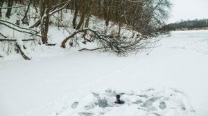 Зимняя рыбалка  Щука на жерлицы  Природа как в Лесной сказке