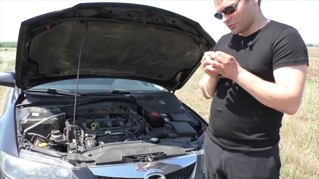 Mazda6 GG. MZR-LF. Чистка впускного коллектора, ДЗ и клапана EGR. смотреть онлайн