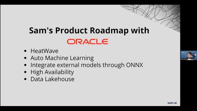 How Sam ai Doubled its Conversational AI Output using MySQL High Availability with MySQL HeatWave смотреть онлайн