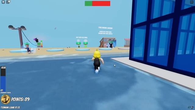 Tsunami di Roblox! - Roblox Tsunami Game смотреть онлайн