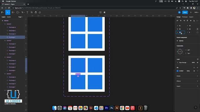 how to make a square box loading gif animation in figma смотреть онлайн