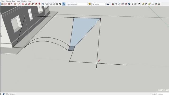Крыша в SketchUP часть 2 смотреть онлайн