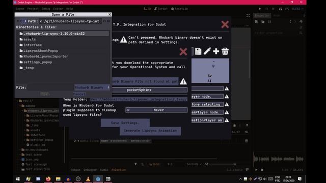 How to use Rhubarb Lip Sync TPI for Godot plugin смотреть онлайн