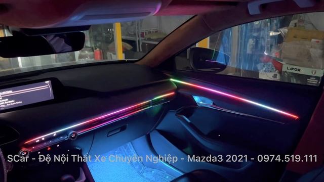Led viền nội thất Ambient light Mazda3 2021 - thế hệ mới 255 chế độ đẹp nhất từ trước tới nay смотреть онлайн
