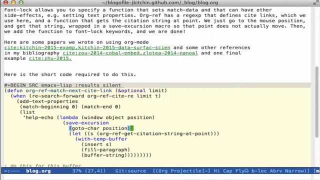 Improving org-ref cite links with tooltips смотреть онлайн
