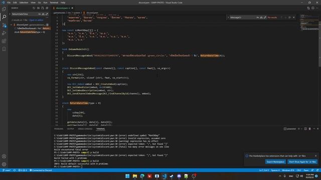 [ DISCORD CONNECTOR #2 ] สอนสร้างคำสั่ง แสดงข้อความแบบ Embed รีวิวแสดงข้อความภาษาไทย ⌨️? смотреть онлайн
