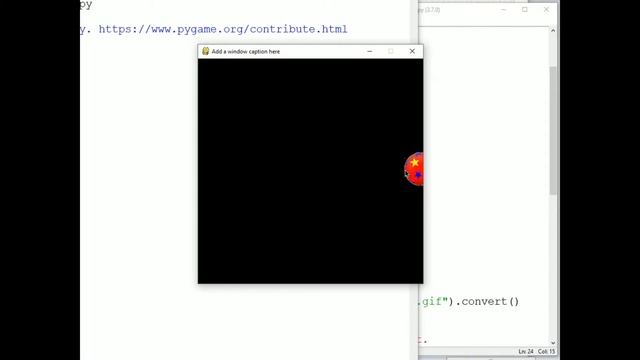 Motion and coordinates with Python and pygame; No Music; Objects & Games w/ Python Chapter 9 Video смотреть онлайн