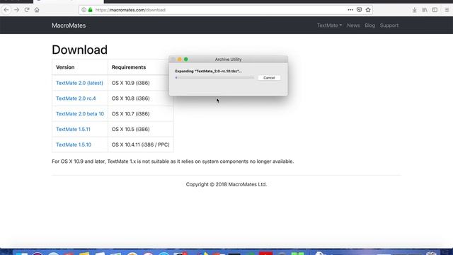 How to install text editor Textmate on Mac OS смотреть онлайн
