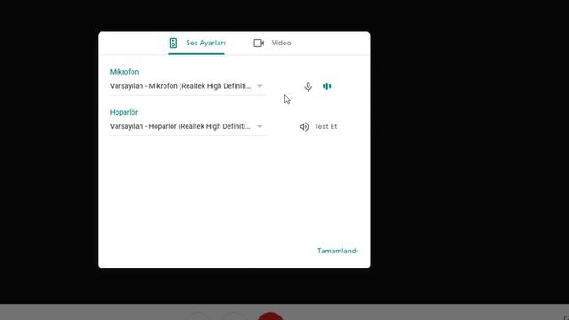 Google Meet Mikrofon ve Ses Ayarı смотреть онлайн