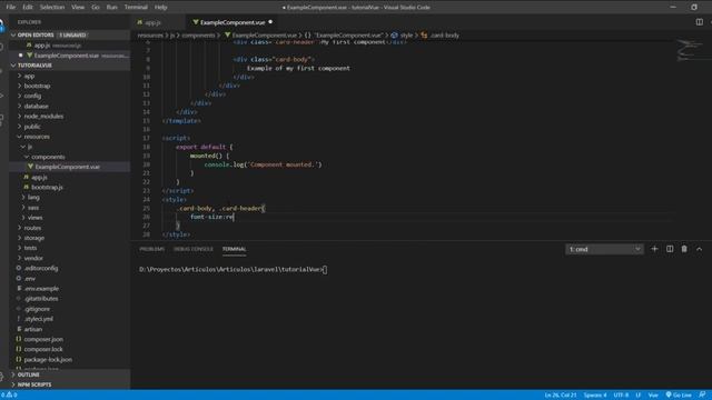HOW to INSTALL VUE JS in LARAVEL ✅?| 2020 смотреть онлайн