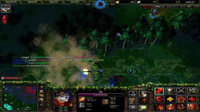 DOTA EMBER SPIRIT vs SVEN (SUPER HARD LATE GAME) смотреть онлайн