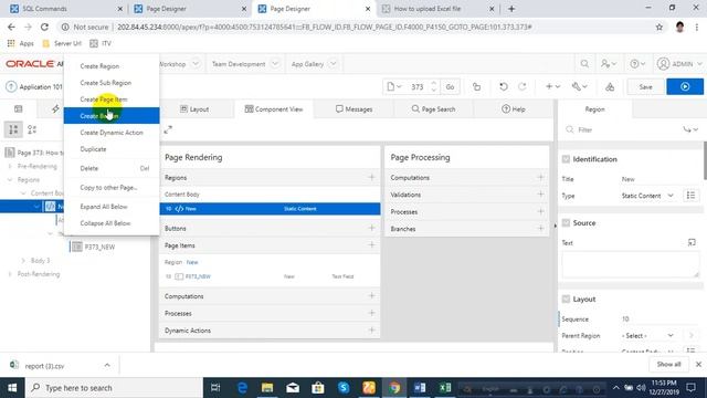 How to Upload Excel file data into a Table by Oracle Apex 19.1 смотреть онлайн