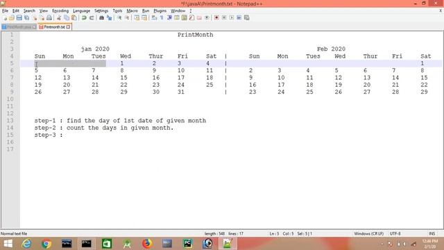 #2. How to print a Particular Month in java Logic explanation. смотреть онлайн