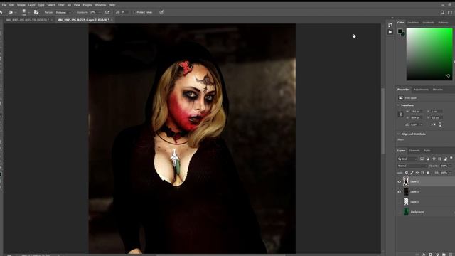 Resident Evil 8 Village : Vampire Daughter Photoshop Time-Lapse смотреть онлайн