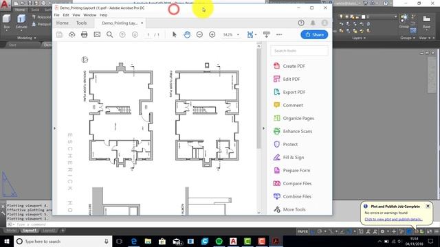 AutoCAD Plotting - A1 on to A3 - 'Window' Instead of 'Layout' смотреть онлайн