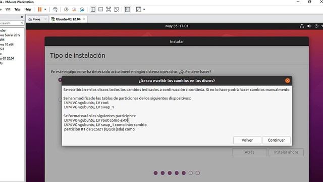 Install Ubuntu 20.04 in LVM смотреть онлайн