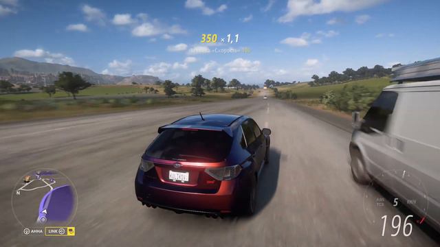 Forza Horizon 5 SUBARU WRX STI перекрасили поменяли диски смотреть онлайн