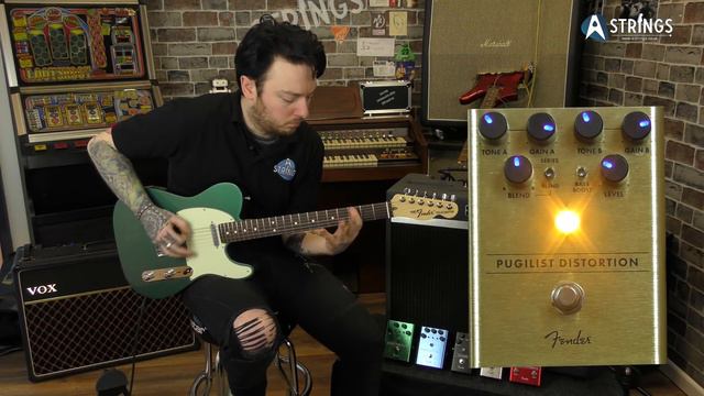 First Look: Fender Pugilist Distortion Pedal смотреть онлайн