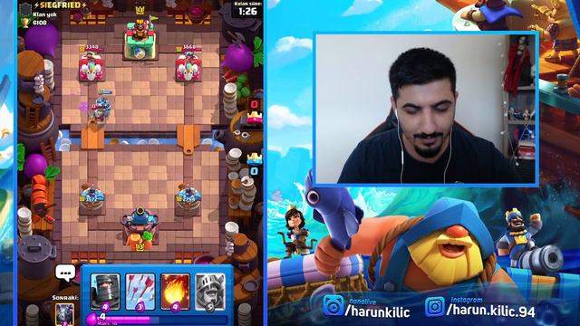 EFSANEVİYE DOYDUK! PASS ROYALE 35 KADEME AÇILIMI CLASH ROYALE смотреть онлайн