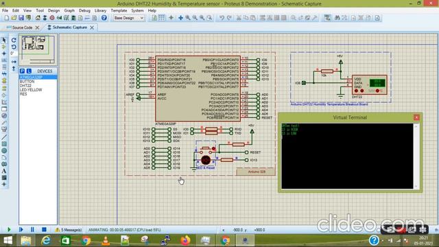 PROTEUS SOFTWARE SIMULATION || DIY ASSIGNMENT 3 || TANMOY DUTTA || 20ME10087 || IIT KHARAGPUR || смотреть онлайн