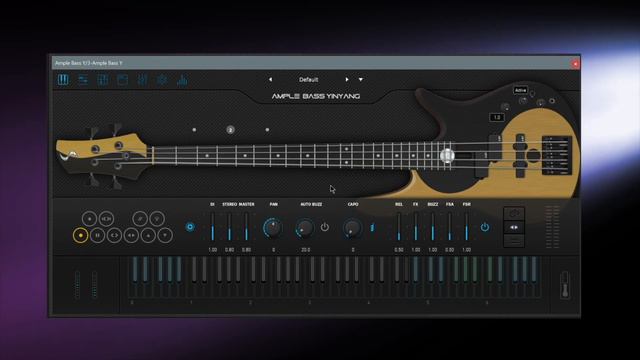 AmpleSound YinYang Bass Guitar Quick Look ! смотреть онлайн