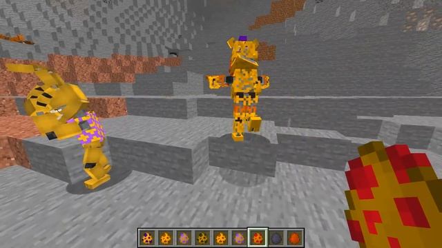 ОГРОМНЫЙ МОД ФНАФ в МАЙНКРАФТ Fnaf Minecraft смотреть онлайн