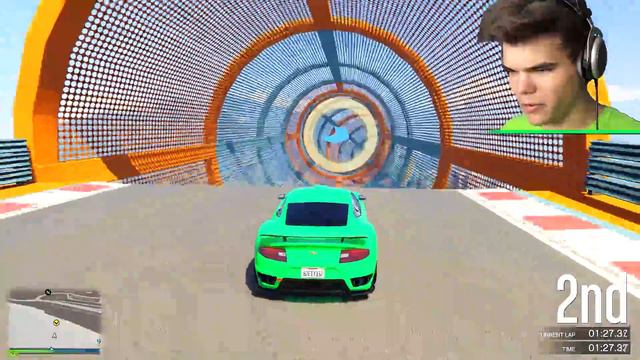DRIVING UP GTA BUILDINGS! (GTA 5 Funny Moments) смотреть онлайн