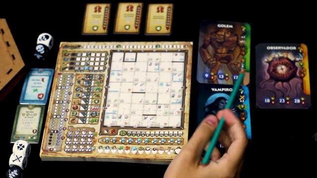 Paper Dungeons - Regras e Gameplay - Dicas Lúdicas смотреть онлайн
