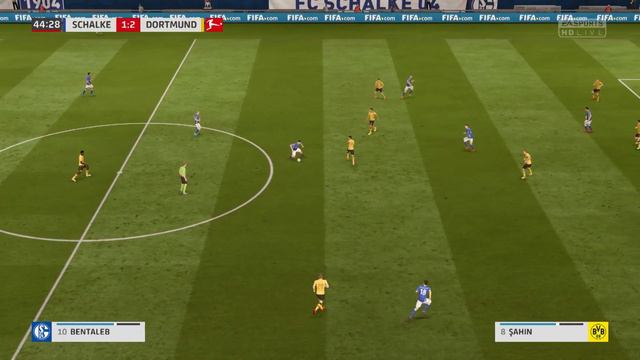 Schalke vs Dortmund - FIFA 18 Prediction with EA Sports смотреть онлайн