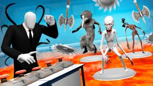 СЛЕНДЕРМЕН ПРОТИВ SCP! КТО ПОБЕДИТ? ПОБЕГ ИЗ ЛАБОРАТОРИИ УЖАСОВ! ДОРОГА СМЕРТИ С SCP В Garry`s Mod