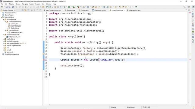 Hibernate Tutorial for beginners | Hibernate Full course - Mapping Associations - ManyToManyMapping смотреть онлайн