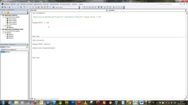Curso VBA Excel. Organizando el código. Vídeo 3 смотреть онлайн