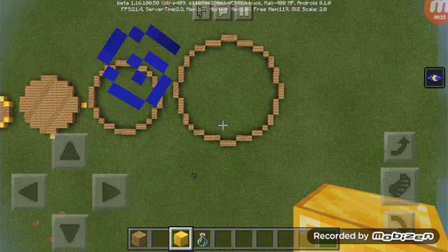 Как строить круг в MINECRAFT смотреть онлайн