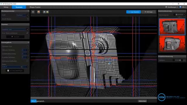 3D-Digitalisierung mit dem HP SLS Pro S3 - Einzelscan (04a) смотреть онлайн